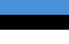 Flag of Republic of Estonia 
