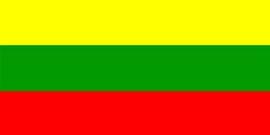 Flag of Republic of Lithuania