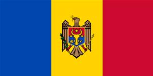 Flag of Republic of Moldova 