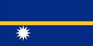 Flag of Republic of Nauru