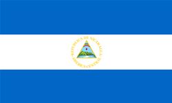 Flag of Republic of Nicaragua
