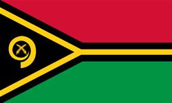 Flag of Republic of Vanuatu
