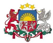 Coat of Arms of Republic of Latvia