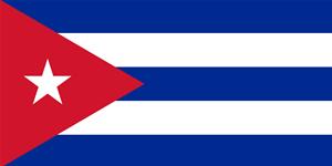 Flag of Republic of Cuba