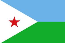 Flag of Republic of Djibouti 