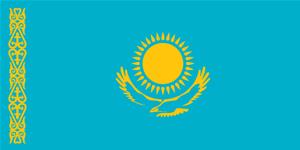 Flag of Republic of Kazakhstan